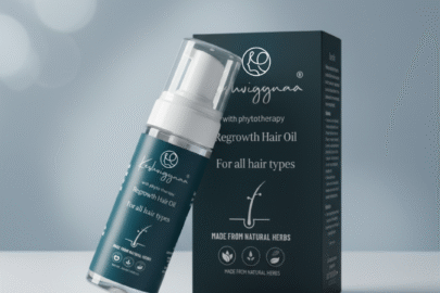 kesvigyan foam hair oil bottel (3)